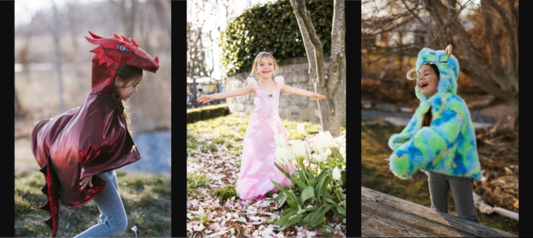 Costume triptych