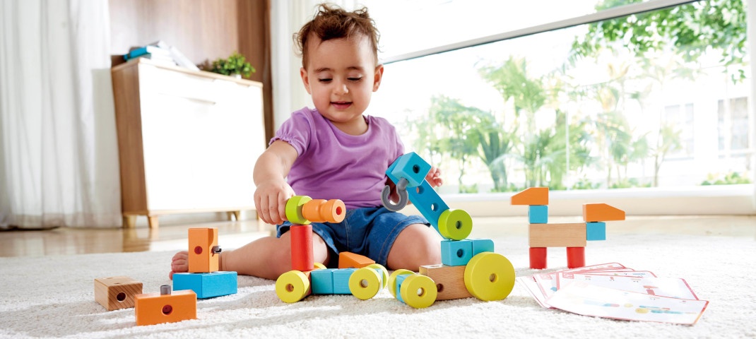 Hape block girl