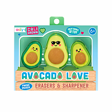 Avocado Eraser & Sharpener