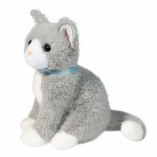 Grey Cat Blue Collar