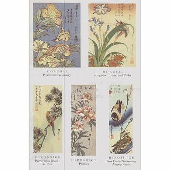 Japanese Flowers & Birds Stickers