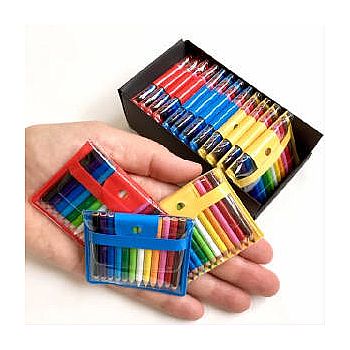 12 Mini Colored Pencils