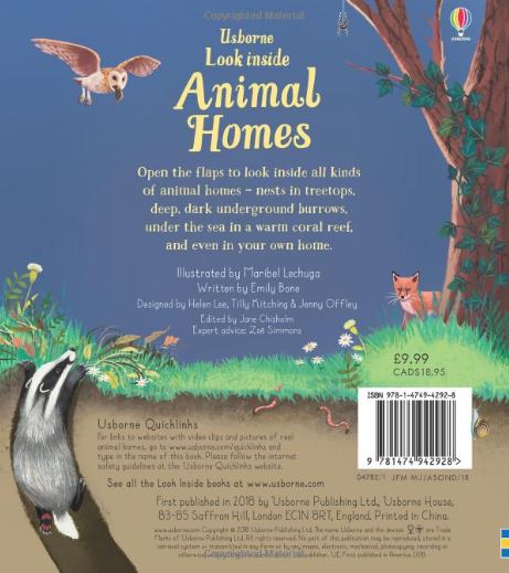 Look Inside Animal Homes - Alphabet Soup Look Inside Animal Homes - Alphabet Soup