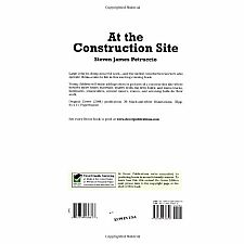 At the Construction Site Coloring Book