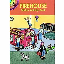 Firehouse Sticker Activity Book
