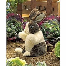 Baby Dutch Rabbit Puppet