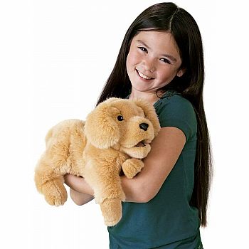Golden Retriever Puppy Puppet