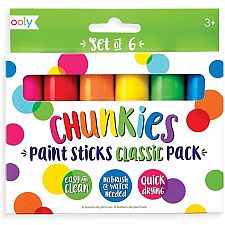 Chunkies Paint Sticks - 6 Pack