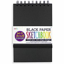 Black Paper Sketchbook 5x7