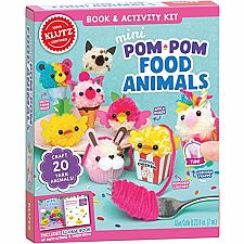 Mini Pom-Pom Food Animals
