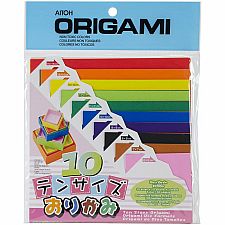 Ten Sizes of Origami Paper