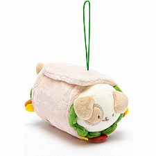Puppiroll Burrito Keychain