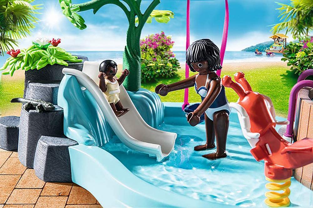 Children s Pool with Slide Alphabet Soup