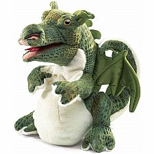 Baby Green Dragon Puppet