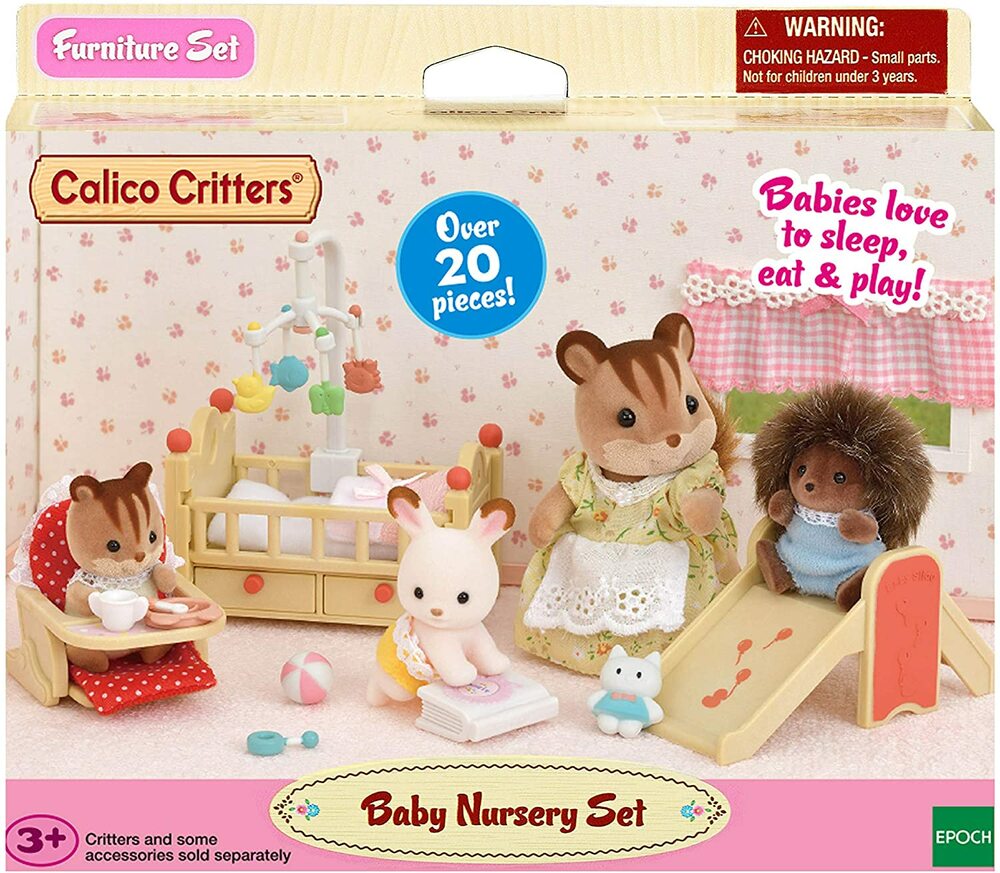 Calico critters sale baby nursery set