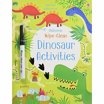 Wipe-Clean Dinosaur Activities