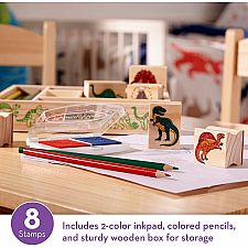 Dinosaur Stamp Set