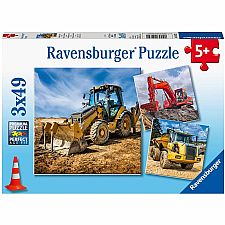 Diggers at Work - 3 X 49