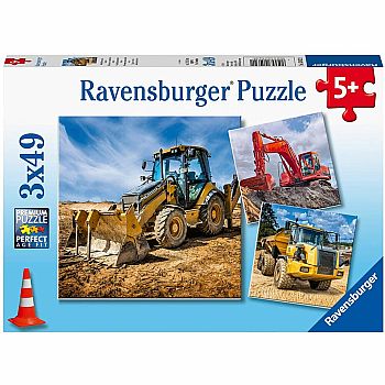 Diggers at Work - 3 X 49