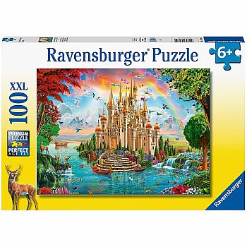 Rainbow Castle Puzzle - 100 Pieces