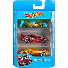  Hot Wheels 3-pack
