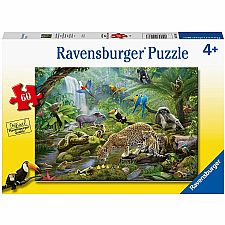 Rainforest Animals - 60 Pieces