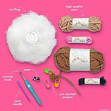Omar Bear Crochet Kit