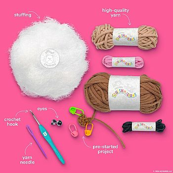 Omar Bear Crochet Kit