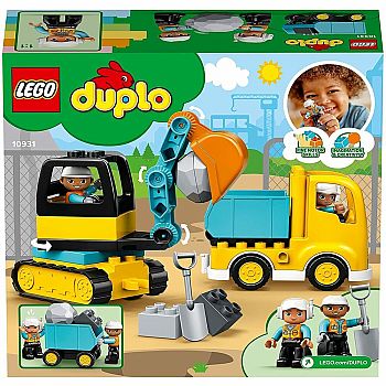 DUPLO® Truck & Tracked Excavator