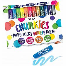 Chunkies Paint Sticks - 24 Pack