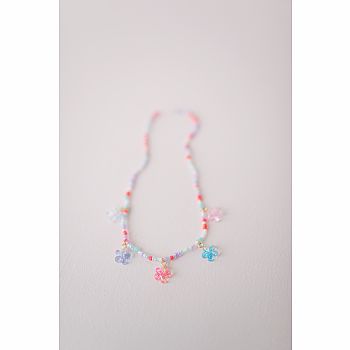 Shimmer Flower Necklace