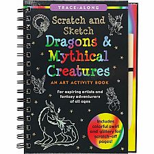 Dragons & Myths Scratch Art