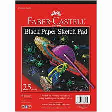 Black Paper Sketch Pad