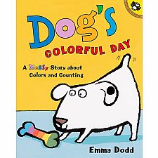 Dog's Colorful Day