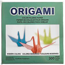 Modern Color Origami Paper - 300 Pack