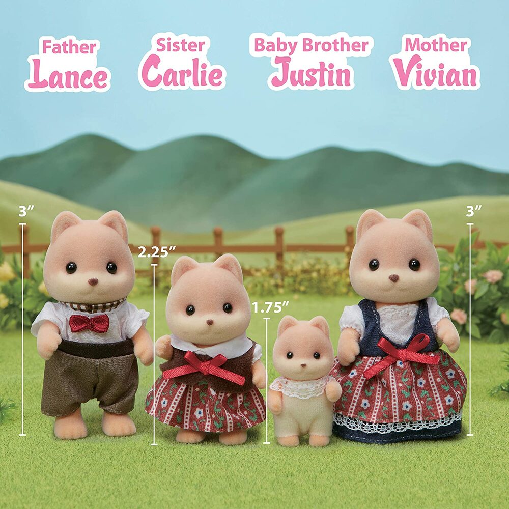Calico critters caramel cat family 2025