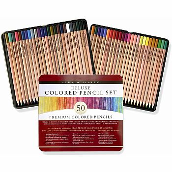 50 Colored Pencils 