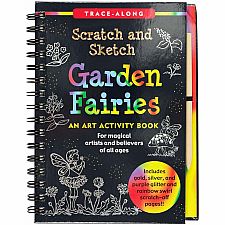 Garden Fairies Scratch Art