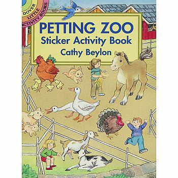 Petting Zoo Sticker Activity Book