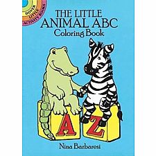 The Little Animal ABC Coloring Book