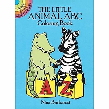 The Little Animal ABC Coloring Book