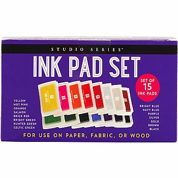 Ink Pad Set