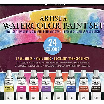 Watercolor Paint Tubes