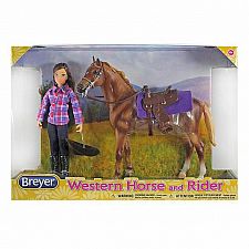 Breyer Classics Western Horse & Rider