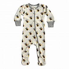 Bee Footie 6-12m