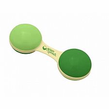 Green Dumbbell Rattle
