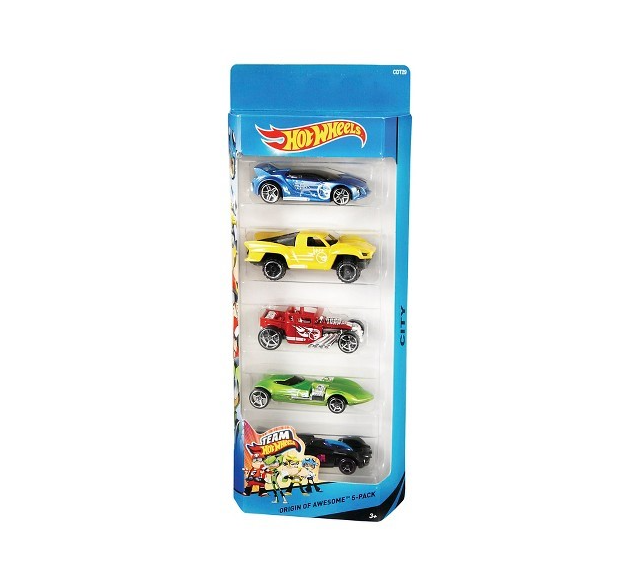 Team hot wheels 5 pack top