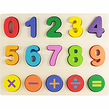 Wooden Numbers Puzzle