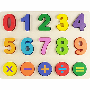 Wooden Numbers Puzzle