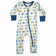 Moon Phase Footie 0-3M